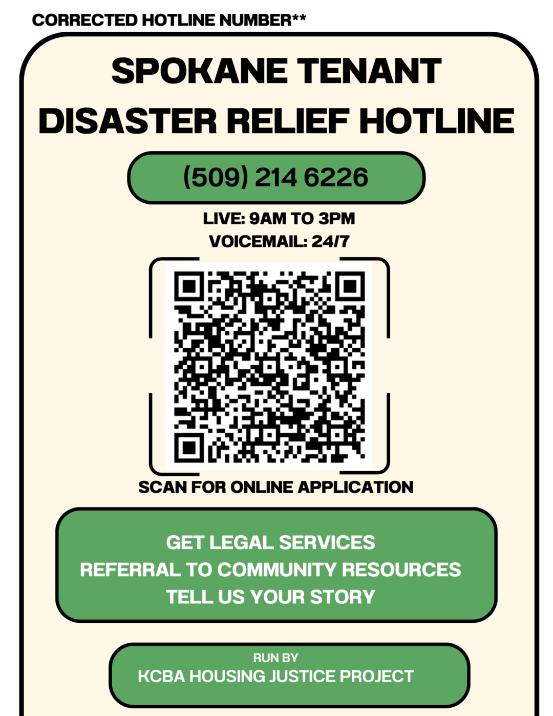 Corrected Hotline Flyer